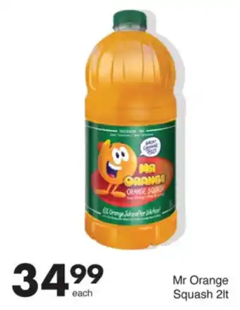 Save Mr Orange Squash offer