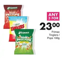 Save Frimax Tinglers/ Pops offer