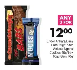 Save Ender Ankara Bara Cara/ Ender Ankara Ngoes Cookies/ Bey Togo Bars offer