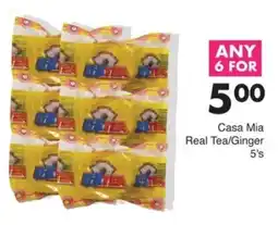 Save Casa Mia Real Tea/ Ginger offer
