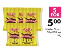 Save Master Choco Filled Pillows offer