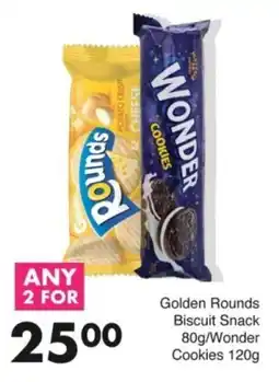 Save Golden Rounds Biscuit Snack/ Wonder Cookies offer