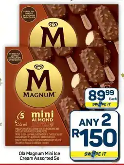 Pick n Pay Hypermarket Ola Magnum Mini Ice Cream Assorted 5s offer