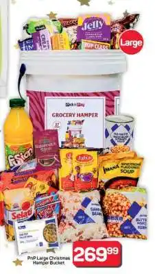 Pick n Pay Hypermarket PnP Large Christmas Hamper Bucket offer