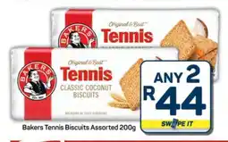 Pick n Pay Hypermarket Bakers Tennis Biscuits Assorted 200g offer