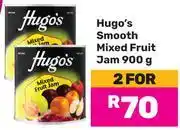 Game Hugo's Smooth Mixed Fruit Jam-For 2 x 900g offer