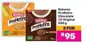 Game Bokomo Pronutro Chocolate Or Original-For 2 x 500g offer