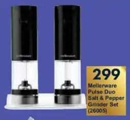 President Hyper Mellerware Pulse Duo Salt & Pepper Grinder Set offer