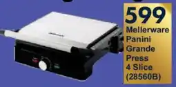 President Hyper Mellerware Panini Grande Press 4 Slice offer