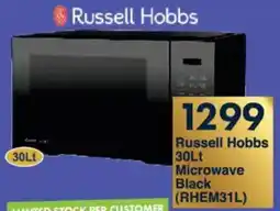 President Hyper Russell Hobbs Microwave Black offer