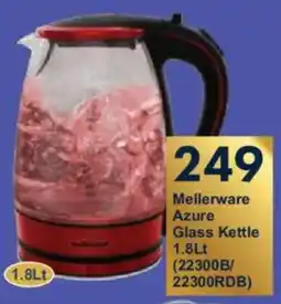 President Hyper Mellerware Azure Glass Kettle offer