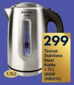 President Hyper Taurus Stainless Steel Kettle 200W offer