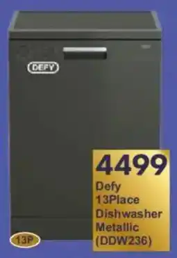 President Hyper Defy 13Place Dishwasher Metallic offer