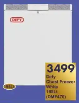 President Hyper Defy Chest Freezer White offer
