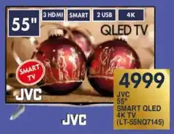 President Hyper JVC 55" Smart QLED 4K TV offer