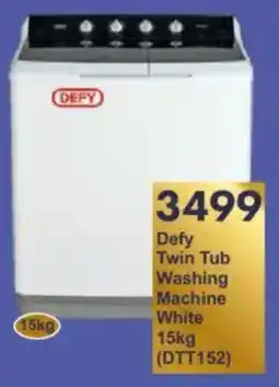 President Hyper Defy Twin Tub Washing Machine White offer