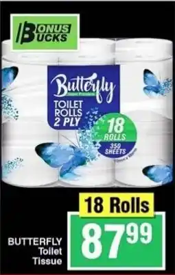 Choppies Butterfly Toilet Tissue offer