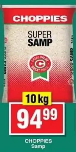 Choppies Choppies Samp offer