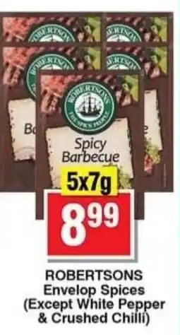 Choppies ROBERTSONS Envelop Spices offer