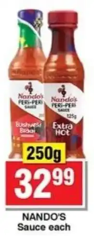 Choppies Nando's Sauce offer