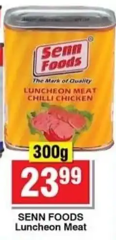Choppies Senn Foods Luncheon Meat offer