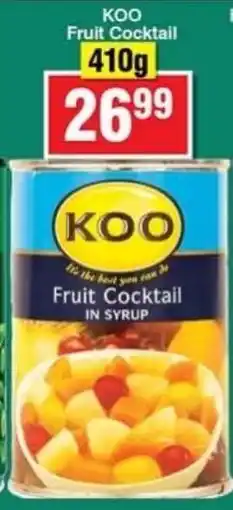 Choppies KOO Fruit Cocktail offer