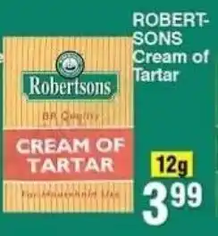 Choppies Robertsons Cream of Tartar offer