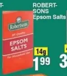 Choppies Robertsons Epsom Salts offer