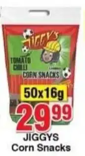 Choppies Jiggys Corn Snacks offer