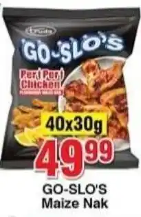 Choppies Go-slo's Maize Nak offer