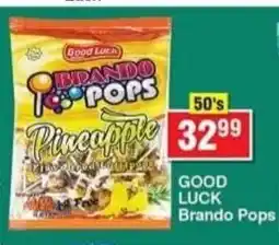 Choppies GOOD LUCK Brando Pops offer