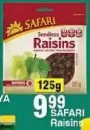 Choppies Safari Raisins offer