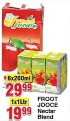Choppies Froot Jooce Nectar Blend offer