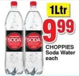 Choppies CHOPPIES Soda Water offer