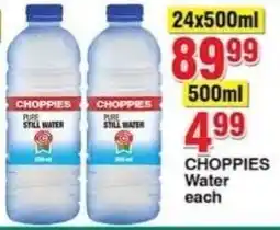 Choppies Choppies Water offer