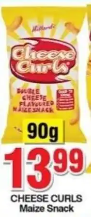 Choppies Cheese Curls Maize Snack offer