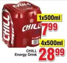 Choppies CHILL Energy Drink offer