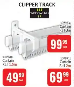 KitKat Cash and Carry Windowlines clipper track curtain rail offer