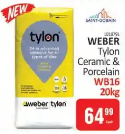 KitKat Cash and Carry WEBER Tylon Ceramic & Porcelain WB16 offer