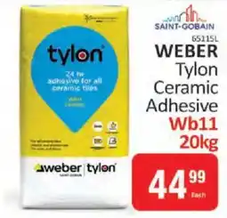 KitKat Cash and Carry Weber Tylon Ceramic Adhesive Wb11 offer