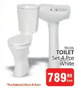 KitKat Cash and Carry Toilet set white offer