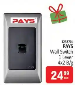 KitKat Cash and Carry PAYS Wall Switch 1 Lever offer