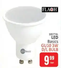 KitKat Cash and Carry Flash LED Basic GU10 3W D/L Bulb offer