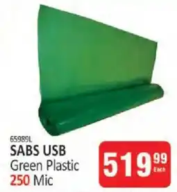 KitKat Cash and Carry SABS USB Green Plastic 250 Mic offer