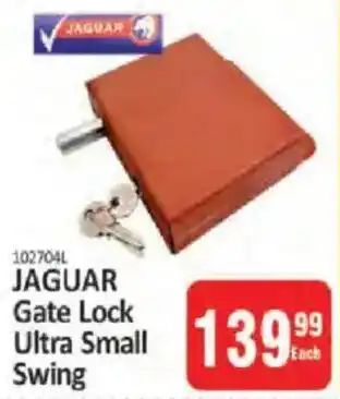 KitKat Cash and Carry Jaguar Gate Lock Ultra Small Swing offer