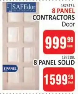 KitKat Cash and Carry Safedor 8 Panel Contractors Door offer