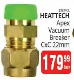 KitKat Cash and Carry Heattech Apex Vacuum Breaker offer