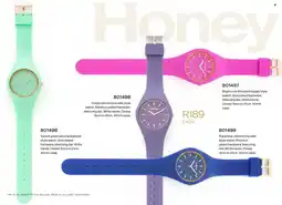 Honey Fashion Accessories Honey silicone bracelet style watch offer