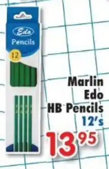 DB Cash And Carry Marlin Edo HB Pencils offer
