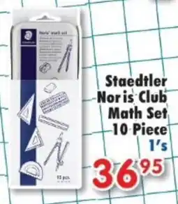 DB Cash And Carry Staedtler Noris Club Math Set offer